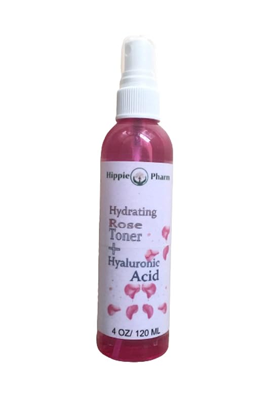 Hydrating Rose Toner with Hyaluronic acid Handmade Products