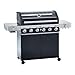 Produktbild RÖSLE Gasgrill BBQ-Station Videro G6-S Edelstahl 50 mbar  Grill mit 6 Edelstahlbrennern und extra Primezone  Edelstahl 18/0 und pulverbeschichteter Stahl  Schwarz