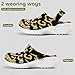 Toddler's Fashion Outdoor Beach Pool Shoes for Cute Summer Style, Gold Glitter Animal Skin Tiger Stripes Print