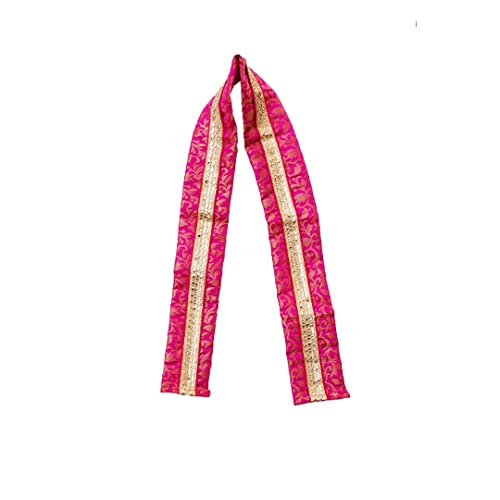 Image of Krishna Dress for Baby Boy Kids(Dhoti,Patka,Mukut,Morpankh,Bansuri,Kamarband,Bajuband,Kundal) Little Krishna Ji Kanha Janmasthmi Costume