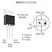 DKARDU 20 pcs IRF540 IRF540N Mosfet Transistor 33A 100V N-Channel Power MOSFET TO-220 with Heatsink Screw Washer Rubber Silicone Screwdriver for Home Industry and DIY