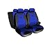 Produktbild GSC Sitzbezüge Komplettset Autositzbezug Universal Blau, Turbo, kompatibel mit Honda Jazz