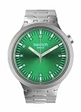 Swatch Vestito Unisex Verde Acciaio Inox Quarzo Big Bold Irony Forest FACE, Verde, Big Bold