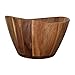 ALEXE® Insalatiera di alta qualità in legno di acacia, grande ciotola per insalata e frutta in legno, dimensioni 30 x 17,5 cm