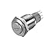 Produktbild WINOMO 12 V 16mm LED Beleuchtung EIN/Aus-Schalter Reset Schalter Taste Metall Momentary Push Button Horn Schalter Auto Boot Motorrad DIY Schalter