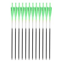 6/12Pcs Balestra Freccia 16 17 18 20 22 Pollici Di Carbonio Balestra - Foto 4