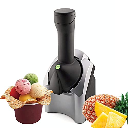 YYAI-HHJU Fruchtsorbetmaschine Softeismaschine Vollautomatisch Schnell Einfach Für Veganes Sorbet Joghurt DIY 16 * 17…