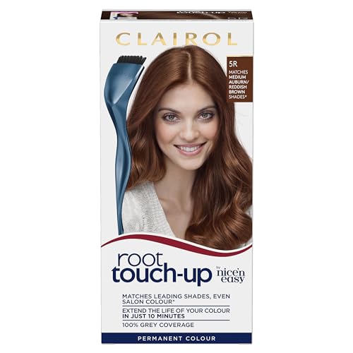 Clairol Root Touch-Up Permanent Hair Dye, 5R Medium Auburn