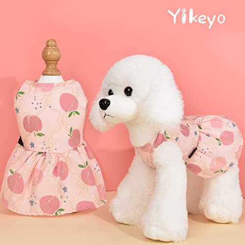 Yikeyo Dog Clothes For Small Dogs Girl Pet Puppy Doggie Tutu Princess Dresses Fruit Pattern Clothes Summer (X-Small) #TOP1