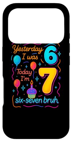 ̂6 傤7 Six Seven Bruh ~[ TVc o[Xf[ Gen Z Alpha X}zP[X iPhone 17 Pro p