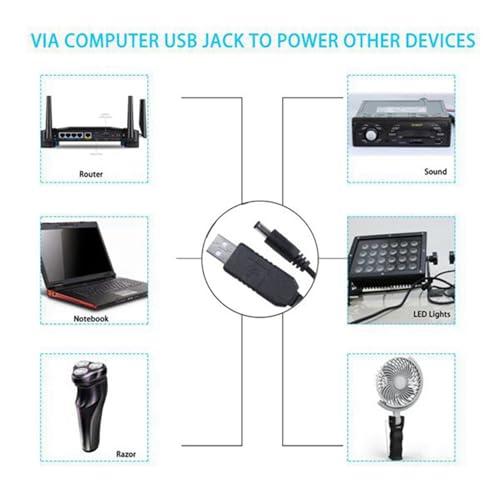 Câble USB vers DC convertisseur 5V à 12V contre les pannes
