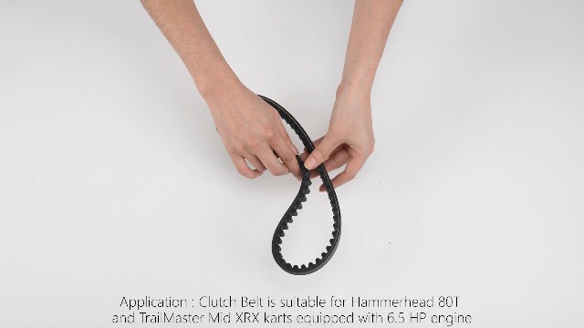 Amazon.com: Kart Drive Belt, Pack of 2 Black Rubber Engine Drive