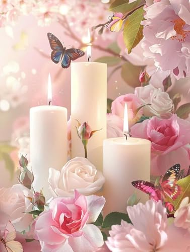 Peinture par numero adulte grand format idee cadeau creatif kit complet fleur