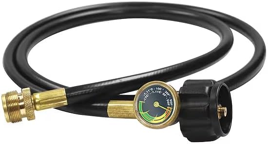LP Hose/Gauge Assmbly, 8ft Hose, Mfr: F273718-A