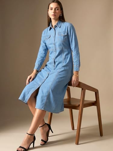 Image of ADDYVERO Women Balloon Sleeve Viscose Rayon Fit & Flare Printed Dress Detailing Above Knee /Mini