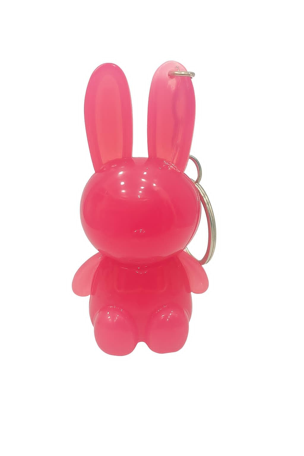 BANIRA Bunny Lip Gloss Keychain, Pink Glitter Lip Balm, Portable Beauty Accessory, Pack of 1-picture-55