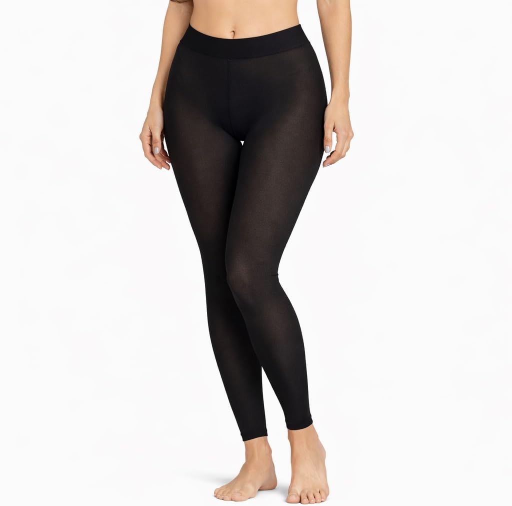 Lazutom Sexy Women See Through Sheer Mesh Pants Leggings - Image 2