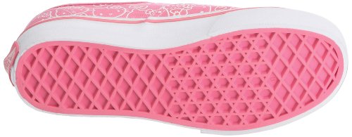 Image of Vans Authentic Hello Kitty Hot Pink /True White Canvas Trainer Voknl8T 12 UK Junior