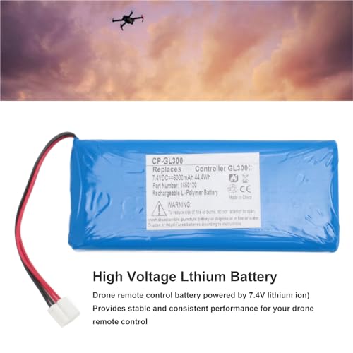 Batterie télécommandée drone Phantom 3 et P4 au lithium 7.4V 6000mAh - 4