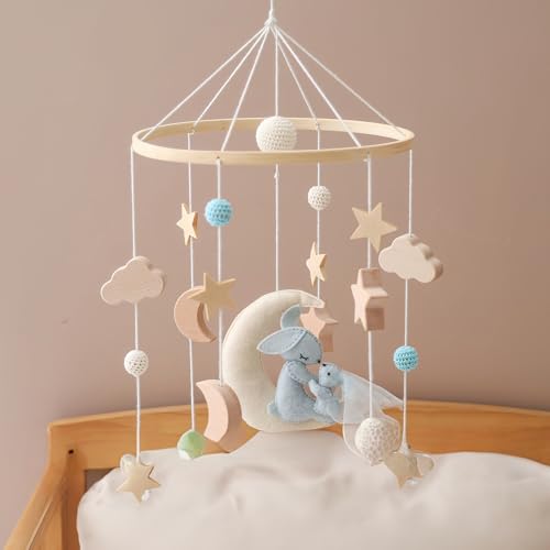 Mobile pour lit de bébé chic comme cadeau de naissance idéal - 3