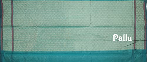 Image of Women's Banarasi Pure Pattu Cotton Sarees With Blouse