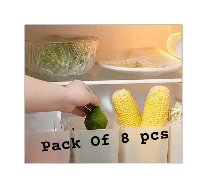 Fridge Door Organiser Set of 8 Fridge Storage Boxes Multipurpose containers for Storage Space-Saving Vegetable Storage Boxes for Fridge Side Door|Design – 2490 for Home and Kitchen Fridge Door Organiser Set of 8 Fridge Storage Boxes Multipurpose containers for Storage Space-Saving Vegetable Storage Boxes for Fridge Side Door|Design – 2490 for Home and Kitchen