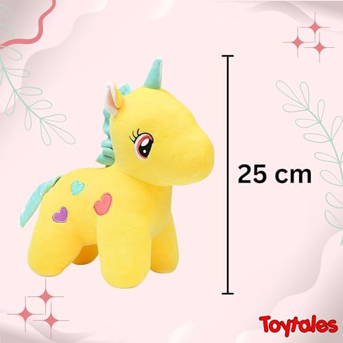 Image of TOYTALES Soft Toy Combo Pack Cute Baby Elephant Plush & Fairy Unicorn Stuffed Toy for Kids (Pack of 2)