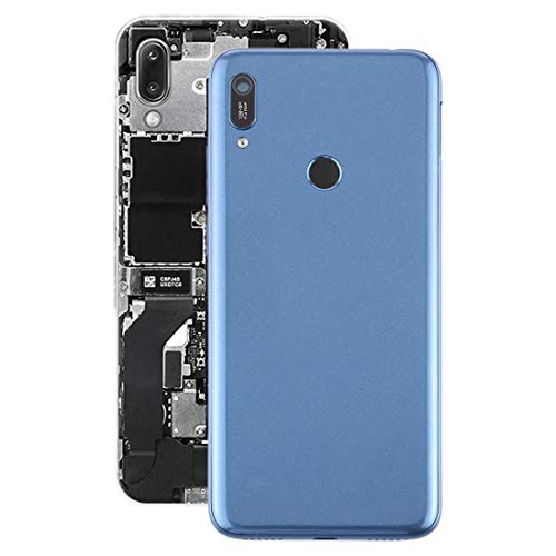 Coque arrière Huawei Y6 cassée ? Remplacez la couverture de batterie d'origine bleue