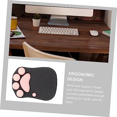 Tapis de souris ergonomique design patte de chat idée cadeau gaming