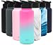 Simple Modern 32oz Summit Water Bottle - Stainless Steel Metal Flask +2 Lids - Wide Mouth Double Wall Vacuum Insulated Leakproof Ombre: Sorbet