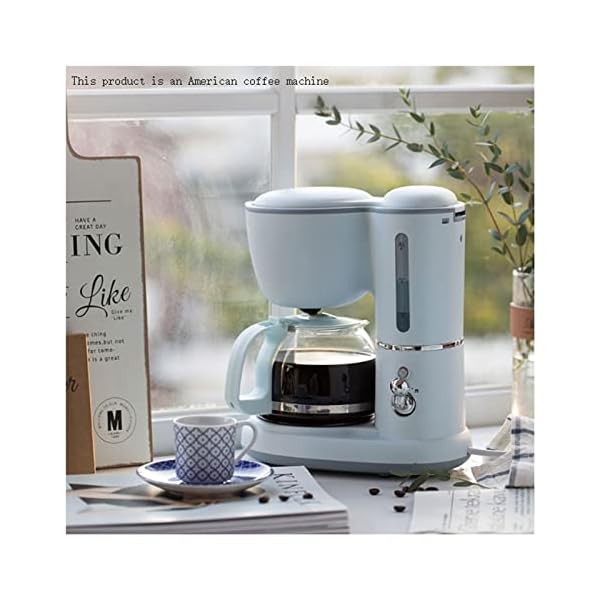 ZQJYMXDFC Amerikanische Kaffeemaschine, Professionelle 6 Tassen Kaffeevolumen, 5 Brühstile, Eingebauter Wassertank Und… – Bild 3