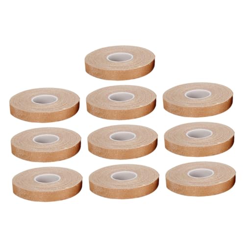 PENIKOKO 10個 透気性フィンガーテープ 古筝琵琶用 指保護テープ 剥せる粘着プ 演奏時の指傷防止と快適装着可能な楽器アクセサリー