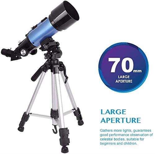 Telescopio refractor 70 mm para principiantes miniatura 6