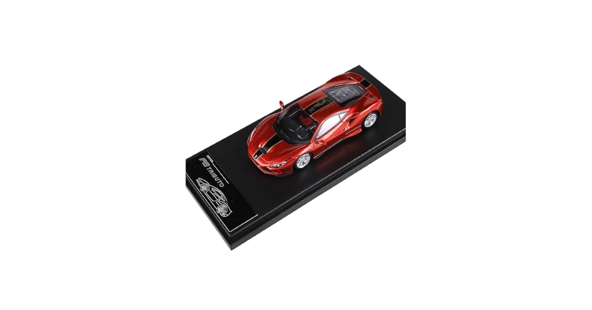 u2 model 1/64 フェラーリ　f8トリブート　ブラック U2 1/64 フェラーリ F8 トリブート black ミニカー