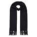 Produktbild Shepherds Land Stola and Wraps 100% Lammwolle, Schwarz