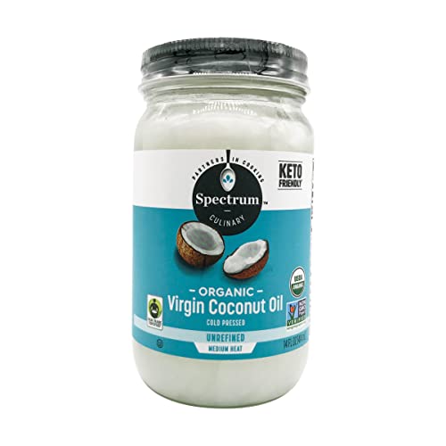 Spectrum Organic Virgin Coconut Oil, Unrefined, 14 Oz