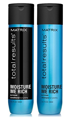 Preisvergleich Produktbild Matrix Total Results Moisture Me Rich Glycerin Set - Shampoo 300ml + Conditioner 300ml