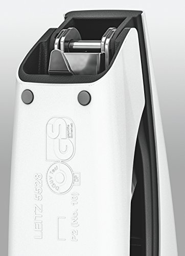 Leitz Mini Stapler, 10 Sheet Capacity, Ergonomic Metal Body, Includes Staples, WOW Range, 55282001 - Pearl White - Image 3