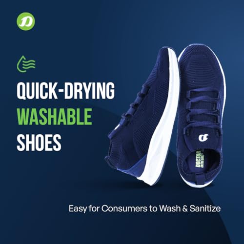 Image of DOCTOR EXTRA SOFT Men's Sports Shoes with Memory Foam Cushioned Insole|Running Walking Gym Training Jogging Athletics|Comfortable & Stylish|Casual & Lightweight|Slipon Sneaker Gent's & Boy's D-2007