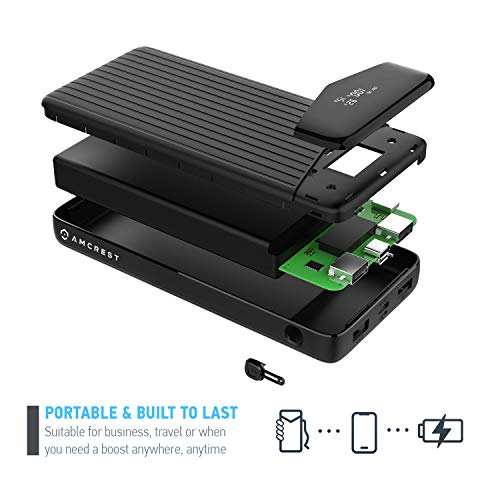 Amcrest Usb C Power Bank, 26800Mah Portable Charger Usb C, Power Bank Fast Charging 22W Pd 3.0, Type C Battery Bank Powerbank With Led Display For Android & Ios Smartphone Devices, And More #TOP3