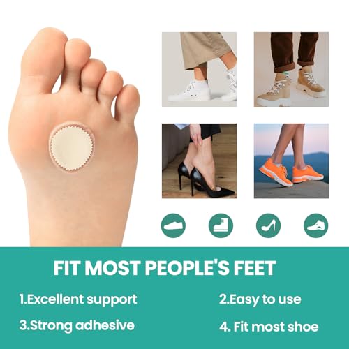 Image of Welnove Extra Thick Corn & Callus Cushion Pads, Effectively Relieves Pain and Protects Against Friction, All-Day Comfort, Maximum Strength (24 Count)