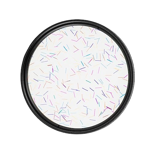Filtro de lente de cámara con cristal de refracción fría para efectos visuales en vídeo y fotos