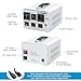 LVYUAN Heavy Duty 5000W Watt Voltage Transformer Converter Step Up/Down Converter 110/120 Volt - 220/240 Volt with 3 US,2 European,1 Universal Outlets and CE Certified,Circuit Break Protection