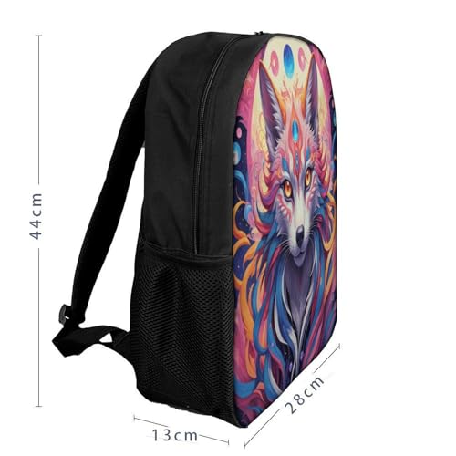 Sac à dos loup 3D à fermeture éclair, cadeau ados idéal