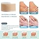 Robofun Silikonpflaster Fur Narben, Wiederverwendbar Silikon Narbenpflaster, Professionelle Silikon-Narbenband Fur C-Abschnitte, Operationen, Verbrennungen, Keloid, Akne Usw (4CMx150CM)