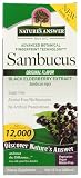 Nature's Answer Sambucus Elderberry Syrup 16 Ounce | Great Tasting Immune Support Supplement | Antioxidant, Vegan, Gluten Free, Made in USA | Single Count