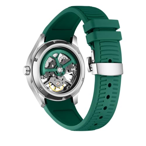 Image of ALIX AL2924 Automatic Mechanical Wrist Skeleton Stainless Steel Band Waterproof Luminous Analog Watches
