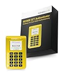 REINER SCT Authenticator I TOTP-Generator für Zwei-Faktor-Authentifizierung I kompakt & tragbar I Sicherheitsschlüssel zur sicheren Anmeldung bei Online-Diensten & Kryptobörsen