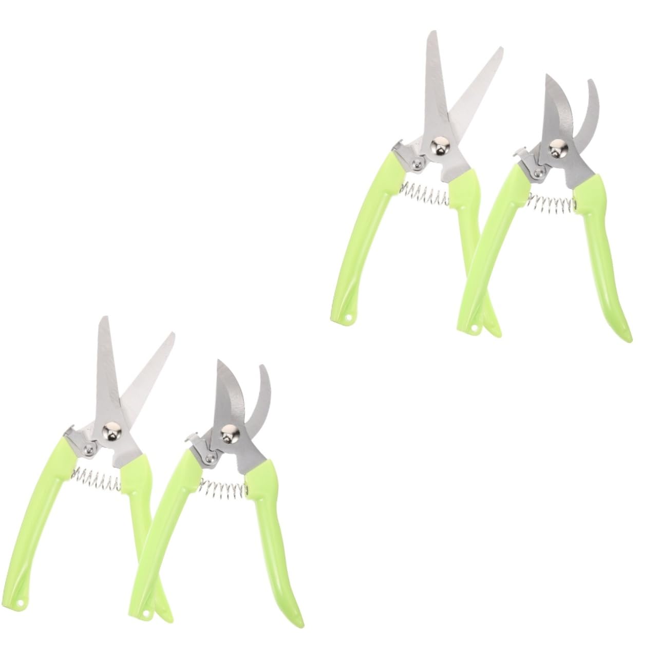 2 Sätze Gartenschneider Ergonomische Gartenschere Für Präzises Langlebig Für Gartenarbeit 2 Stück * 2