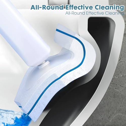 Image of Compatible with Clorox Toilet Wand - Disposable Toilet Brush Head Refills (40 Count)